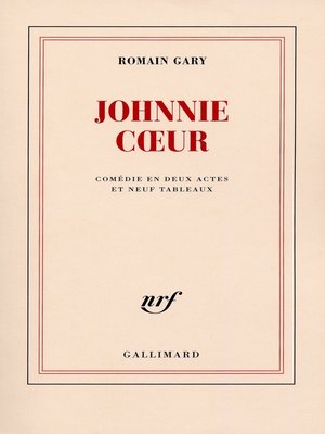 cover image of Johnnie Cœur